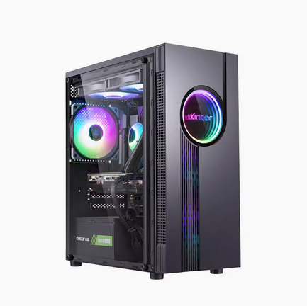电脑台式机酷睿i7i9级24核水冷RTX3080游戏独显DIY家用办公设计直播多开吃鸡型一体迷你组装电脑主机全套整机